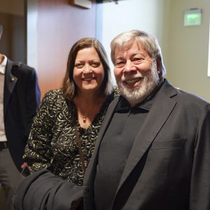 Steve Wozniak was the 2024 Commencement Address speaker at the University of Colorado Boulder.  (Photo by Casey A. Cass/University of Colorado)